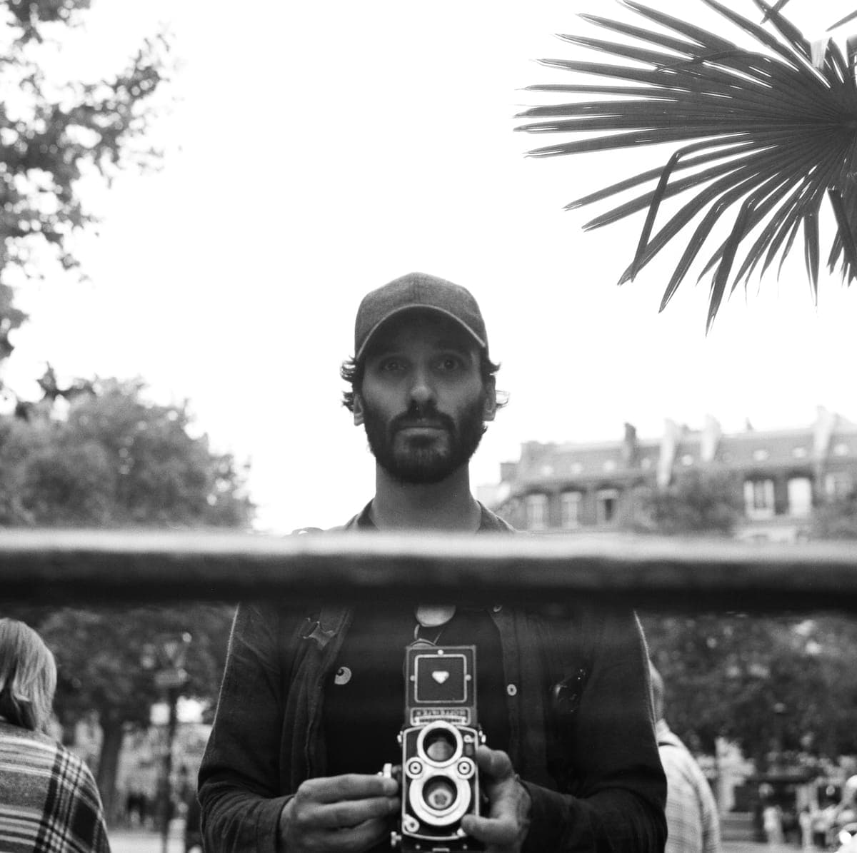 Portrait de David, photographe du Collectif Mistral